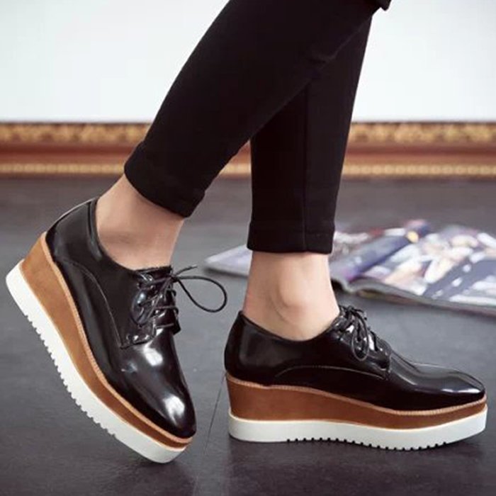 Comment porter les platform shoes ?