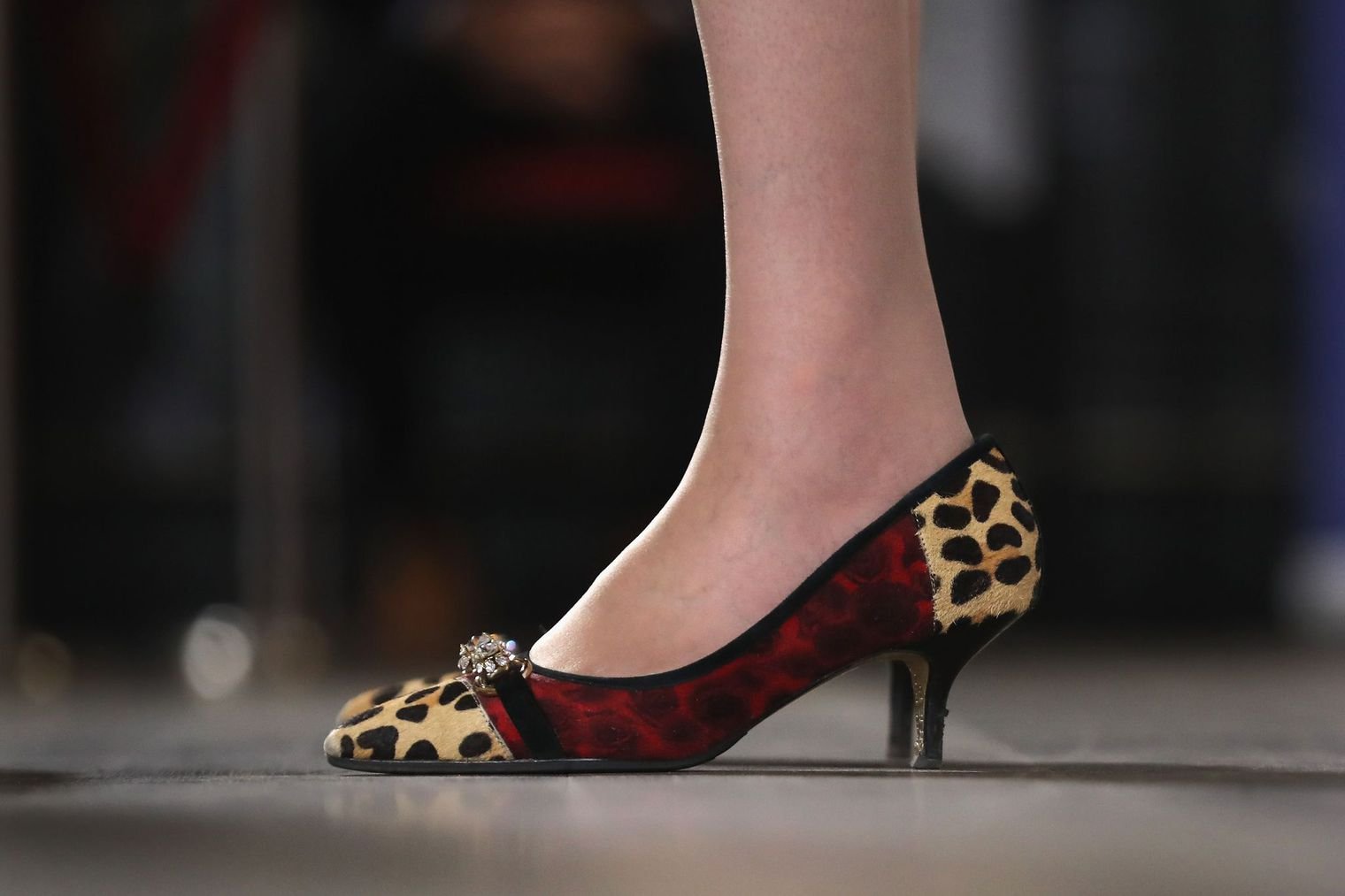 Theresa May, la nouvelle Première ministre britannique se remarque par ses chaussures